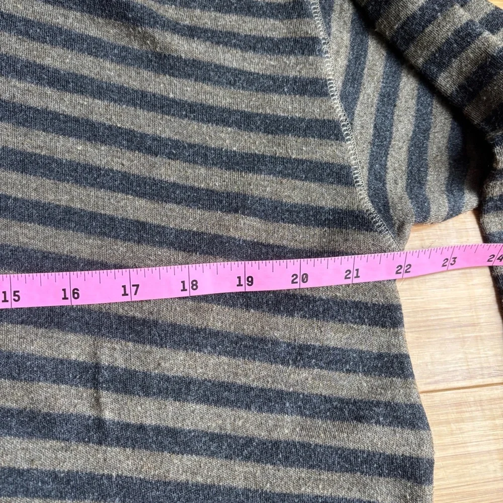 Vintage 80s Jane Tise handmade striped turtleneck - Picture 4 of 6